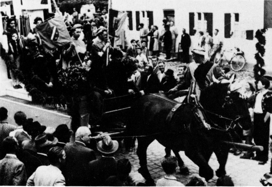 Festwagen der KF zum 250. Jahrestag der 