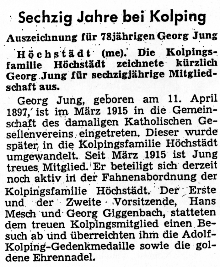 Ausschnitt aus der Donauzeitung
